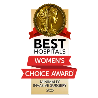 Women's Choice Award, Best Hospitals, Minimally Invasive Surgery 2025